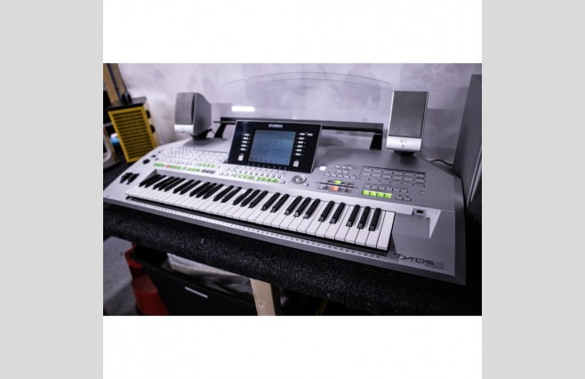 Used Yamaha Tyros 2 Keyboard With MS02 Speakers (SN:GBRALP01329) - Image 5